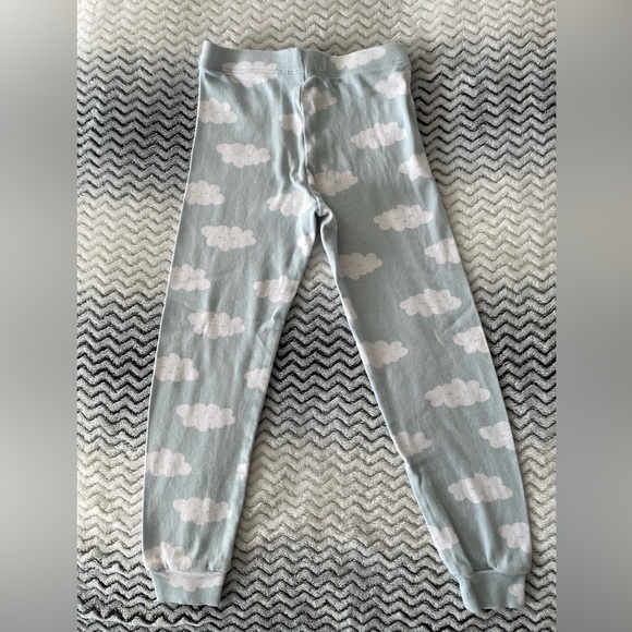 Loved, H&M Kids, Like New, Cloud Print Cotton Leggings Size 5Y - Picture 5 of 8